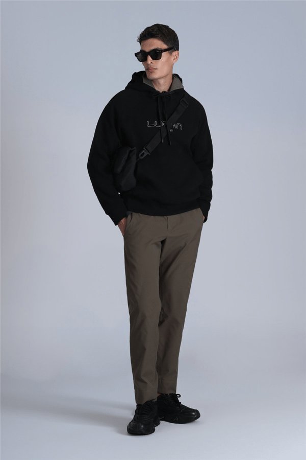 Lufian 112030152 Brave Erkek Sweatshirt Siyah