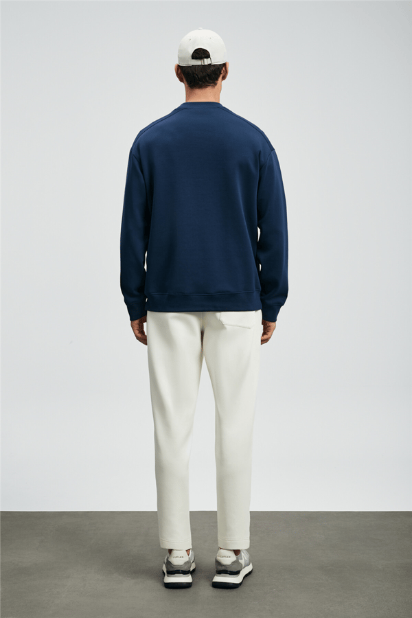 Lufian 112030175 Simba Erkek Sweatshirt Lacivert