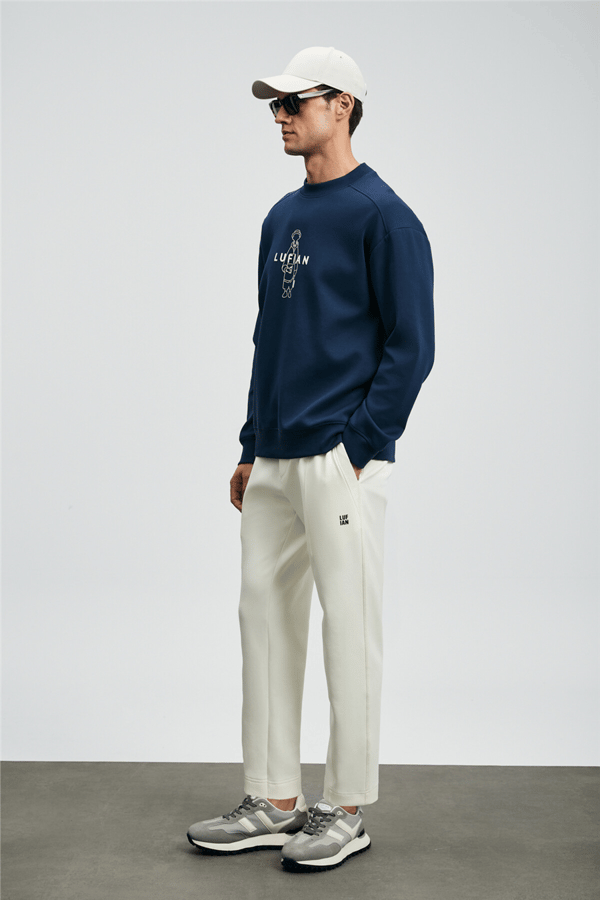 Lufian 112030175 Simba Erkek Sweatshirt Lacivert