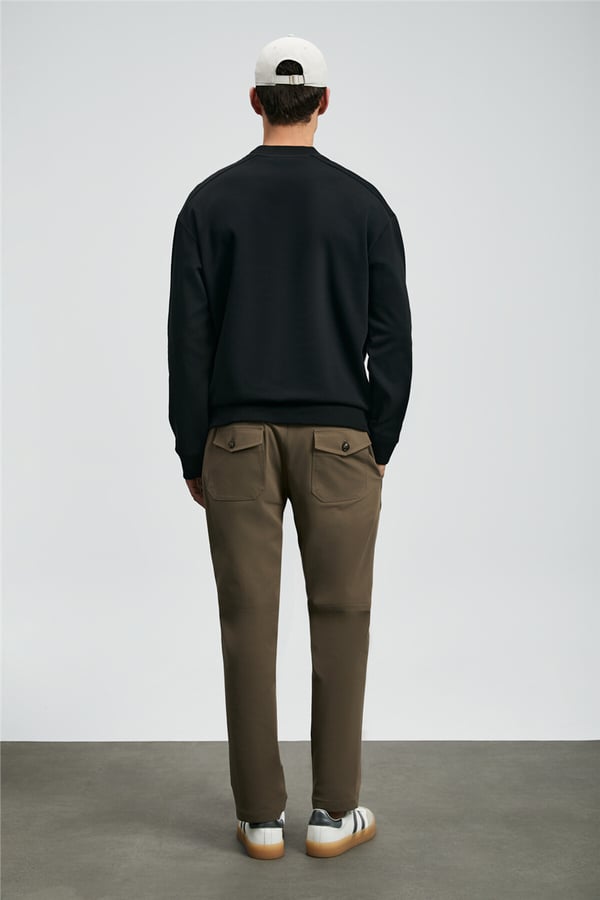 Lufian 112030175 Simba Erkek Sweatshirt Siyah