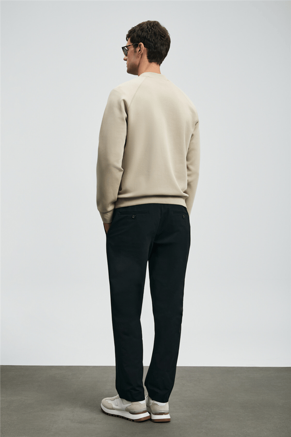 Lufian 112030179 Grant Erkek Sweatshirt Bej