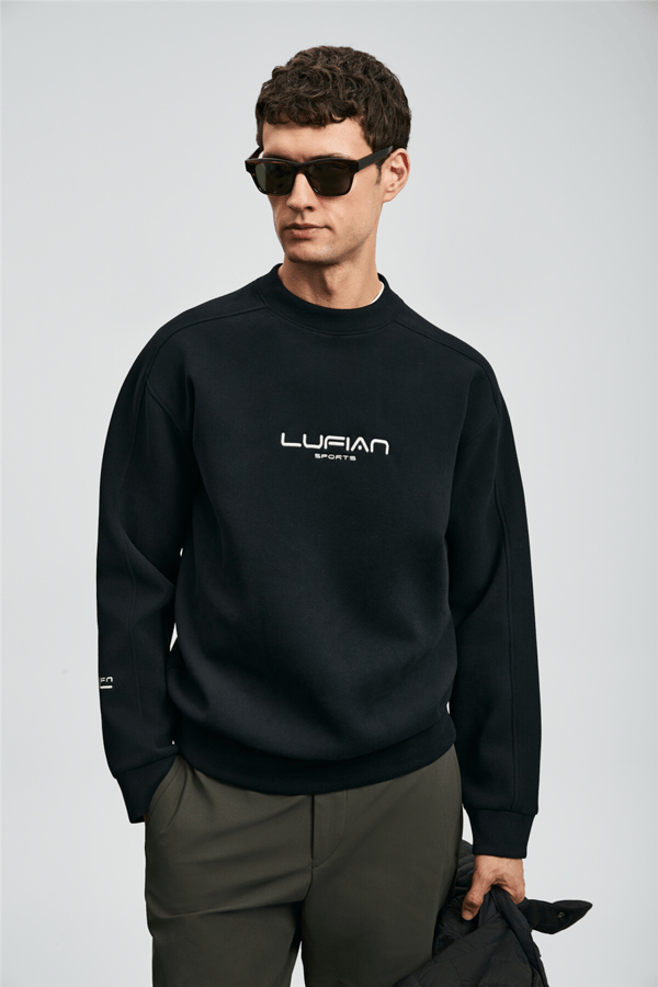 Lufian 112030182 Dark Erkek Sweatshirt Siyah