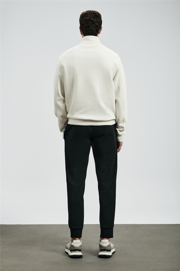 Lufian 112030185 Wonder Erkek Sweatshirt Ekru