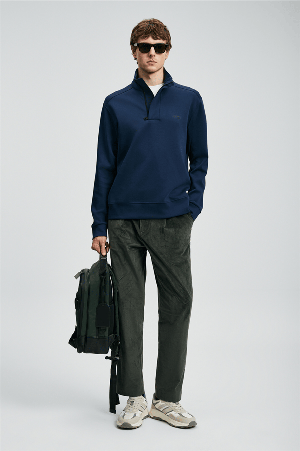 Lufian 112030185 Wonder Erkek Sweatshirt Lacivert