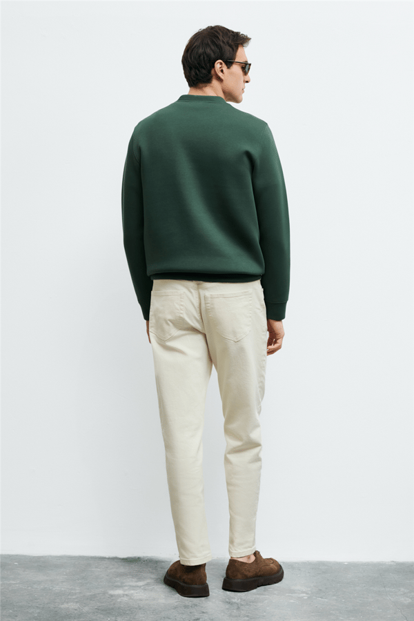 Lufian 112030192 Grand Erkek Sweatshirt Yeşil