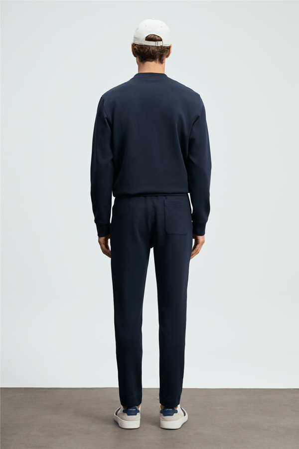 Lufian 112030192 Grand Erkek Sweatshirt Lacivert