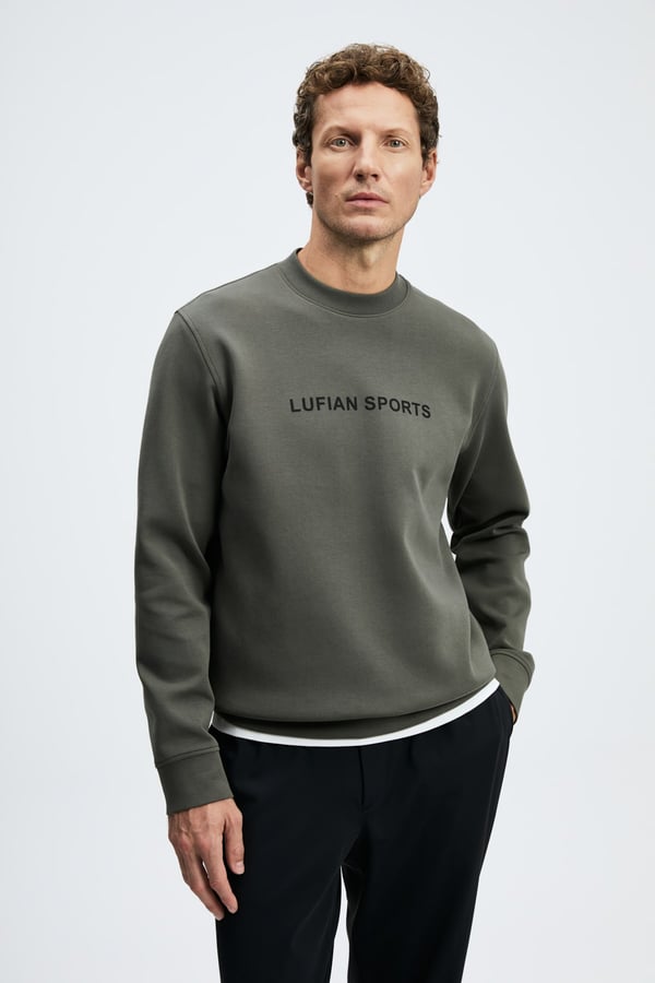 Lufian 112030195  Rowan Erkek Sweatshirt Yeşil