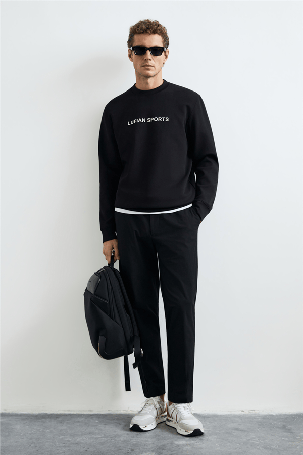 Lufian 112030195  Rowan Erkek Sweatshirt Siyah