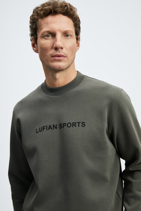 Lufian 112030195  Rowan Erkek Sweatshirt Yeşil