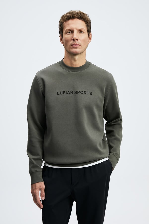 Lufian 112030195  Rowan Erkek Sweatshirt Yeşil