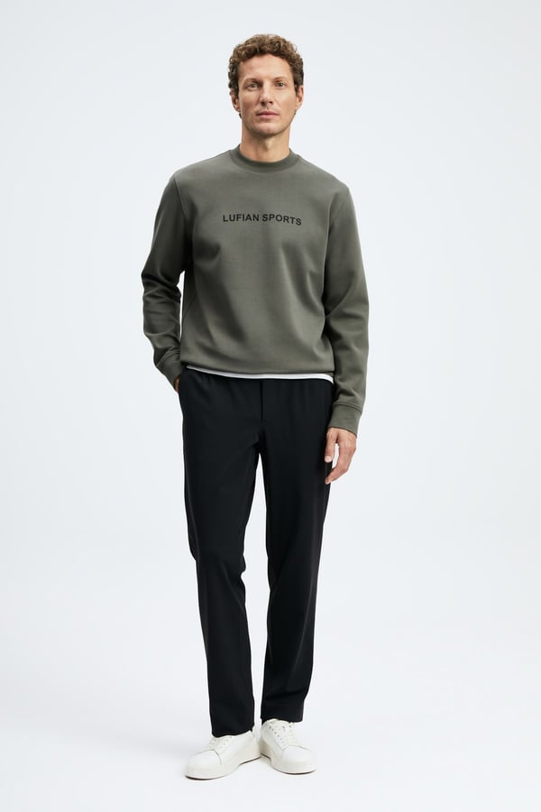 Lufian 112030195  Rowan Erkek Sweatshirt Yeşil