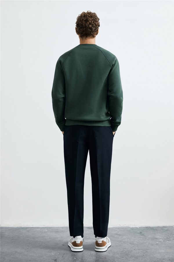 Lufian 112030204 Storm Erkek Sweatshirt Yeşil