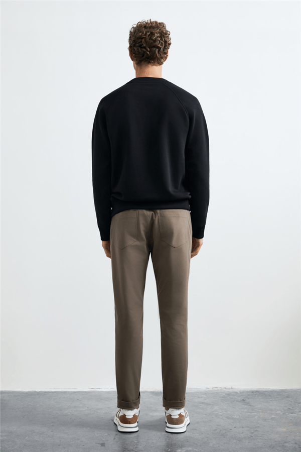 Lufian 112030204 Storm Erkek Sweatshirt Siyah