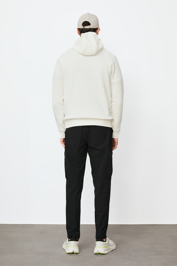 Lufian 112030207 Decland Erkek Sweatshirt Kırık Beyaz