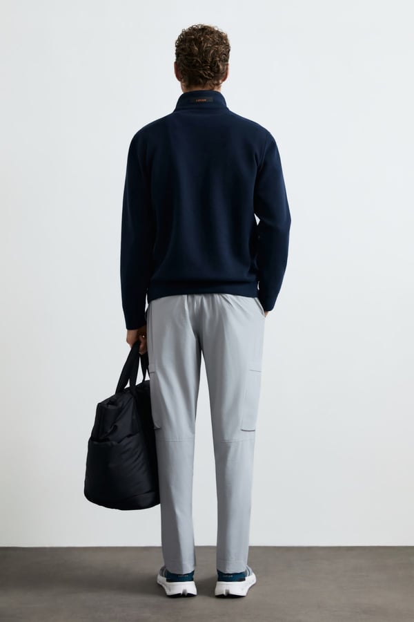 Lufian 112030213 Chase Erkek Sweatshirt Lacivert