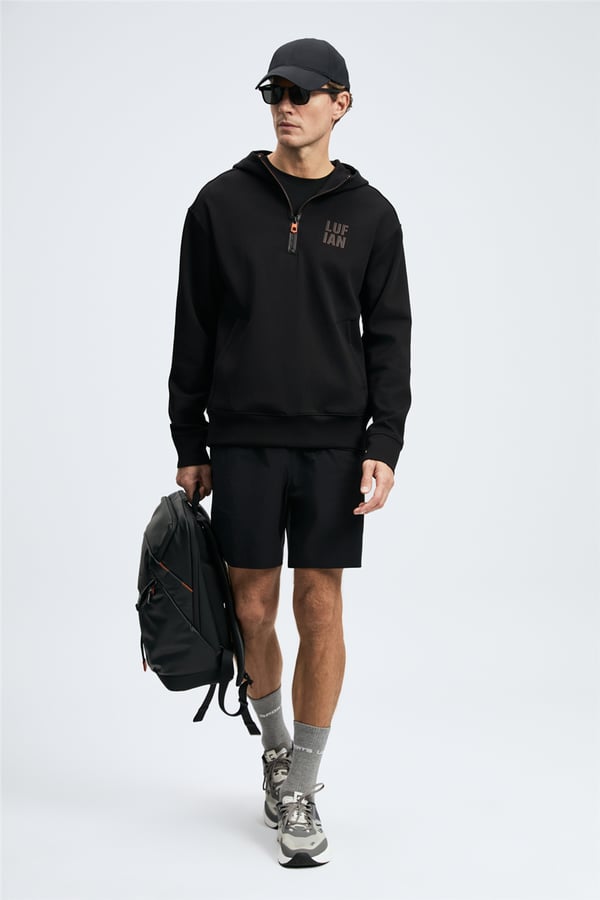 Lufian 112030216 Grayson Erkek Sweatshirt Siyah