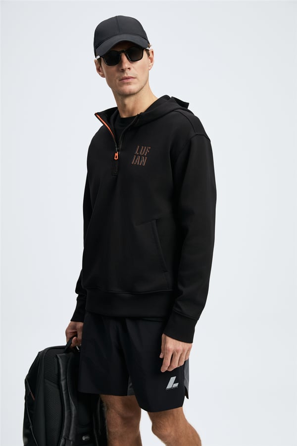 Lufian 112030216 Grayson Erkek Sweatshirt Siyah