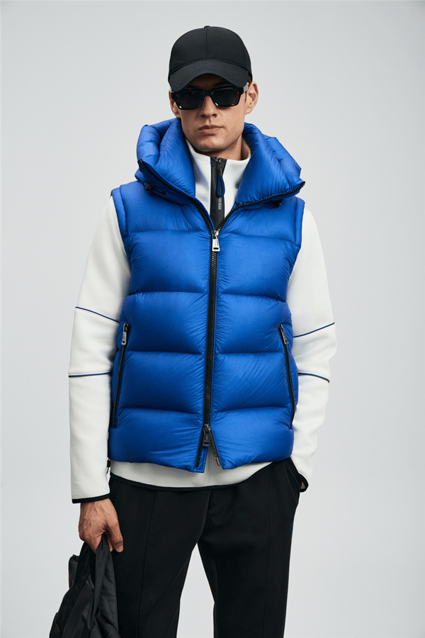 Lufian 112130030 Moses Erkek Yelek Saks