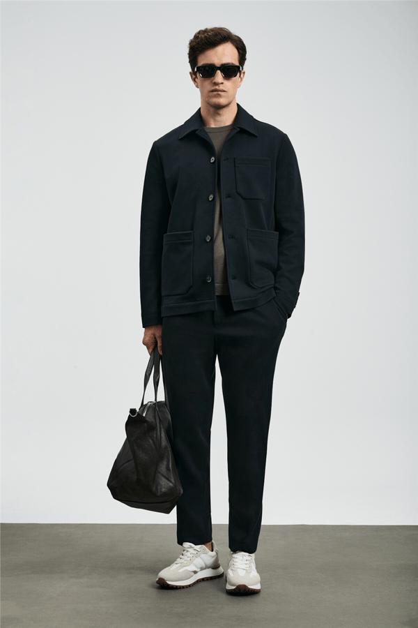 Lufian 112190339 Coperni Erkek Pantolon Siyah
