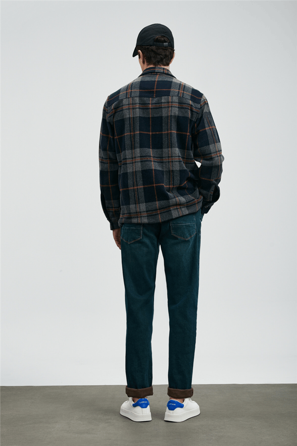 Lufian 112200228 Timothi Erkek Denim Pantolon Mavi