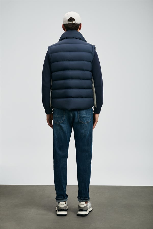 Lufian 112200231 Lukas Erkek Denim Pantolon Mavi