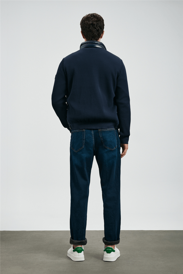 Lufian 112200241 Anatol Erkek Denim Pantolon Mavi