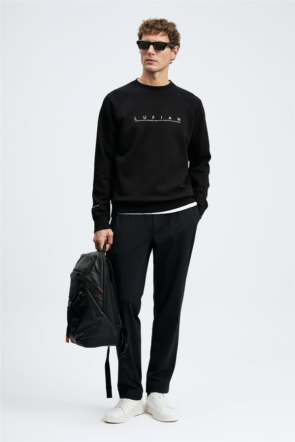 Luifian 112030198 Cooper Erkek Sweatshirt Siyah