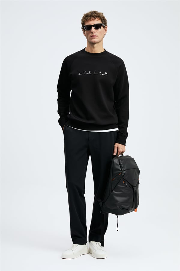 Luifian 112030198 Cooper Erkek Sweatshirt Siyah