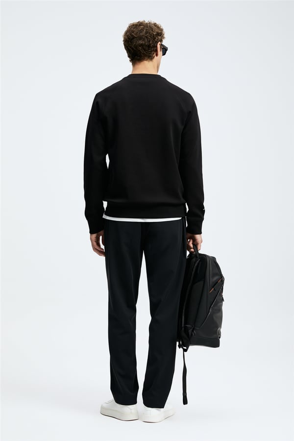 Luifian 112030198 Cooper Erkek Sweatshirt Siyah