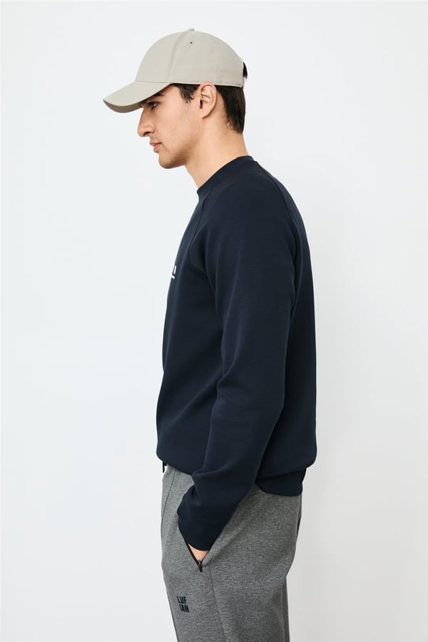 Luifian 112030198 Cooper Erkek Sweatshirt Lacivert