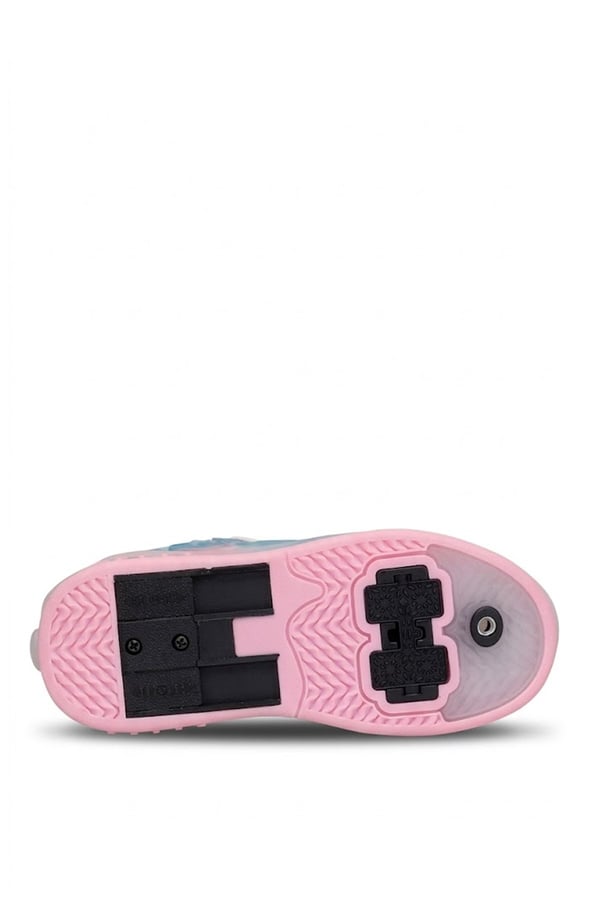 Pepino 2227 Patenli Çocuk Spor Ayakkabı Beyaz - Pembe