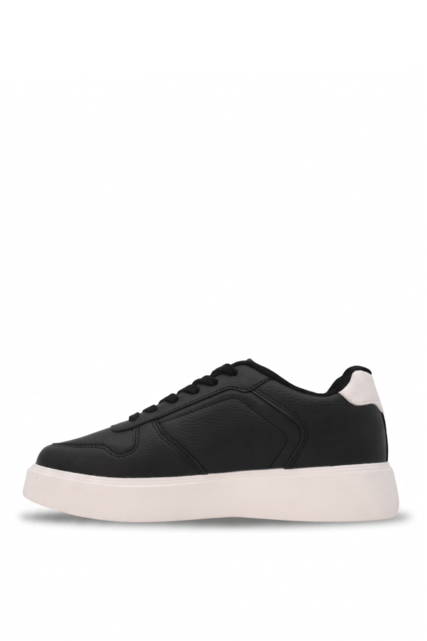 Volis 26549 Erkek Sneakers Ayakkabı Siyah -Beyaz