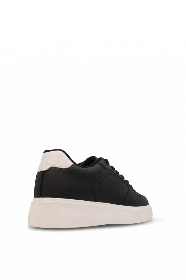 Volis 26549 Erkek Sneakers Ayakkabı Siyah -Beyaz