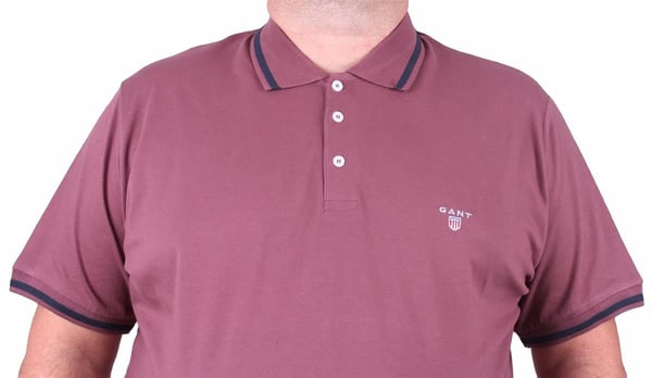Tişört Polo Yaka GNT 23418 Eflatun