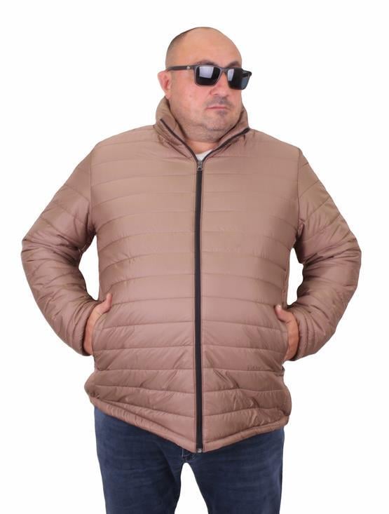 Mocgrande Büyük Beden Jessica Su İtici Mont 22820 Vizon