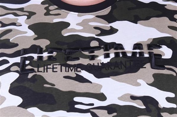Mocgrande Büyük Beden Shoulder Line Camouflage Erkek Tişört 23147 HAKI