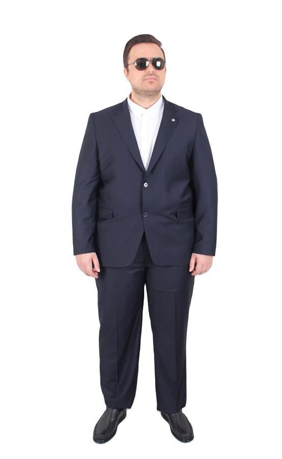 Mocgrande Erkek Büyük Beden 6 Drop Takım Elbise PARIS 071010 LACIVERT