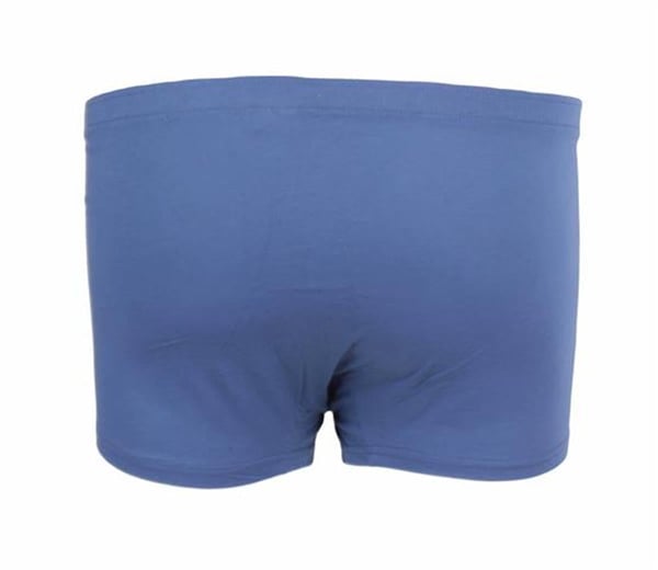 MocGrande Erkek Büyük Beden Düğmeli Uzun Paça Boxer 11907 INDIGO
