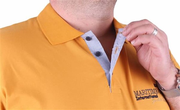 Mocgrande Erkek Büyük Beden Polo Tişört Maritime Crew 23401 HARDAL
