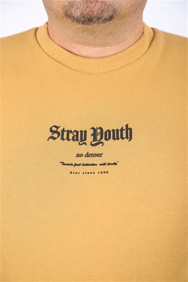 Starbattal Erkek Sweat Stray South 22730 Vizon