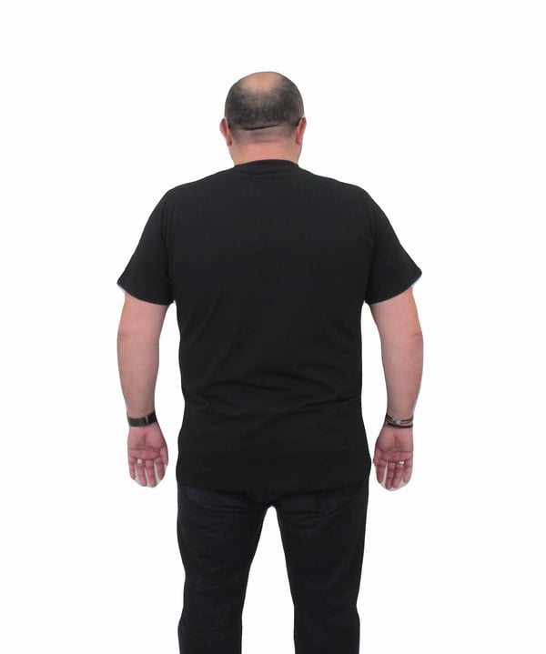 Tişört Bisiklet Yaka NF 24108 SIYAH