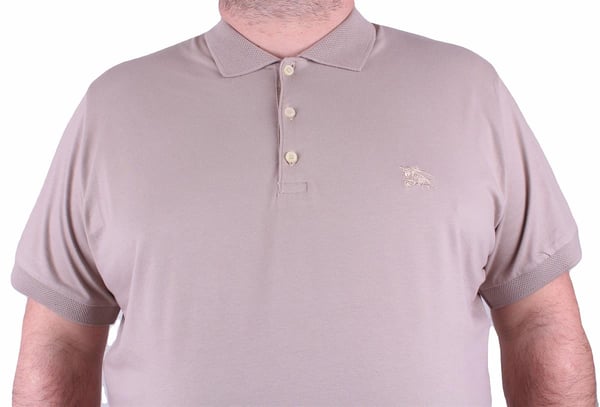 Büyük Beden Erkek Polo Tişört 23406 TOPRAK