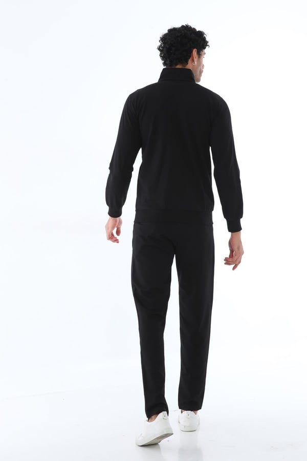 Erkek Dalgıç Kumaş Slim Fit Dar Paça Eşofman Takımı