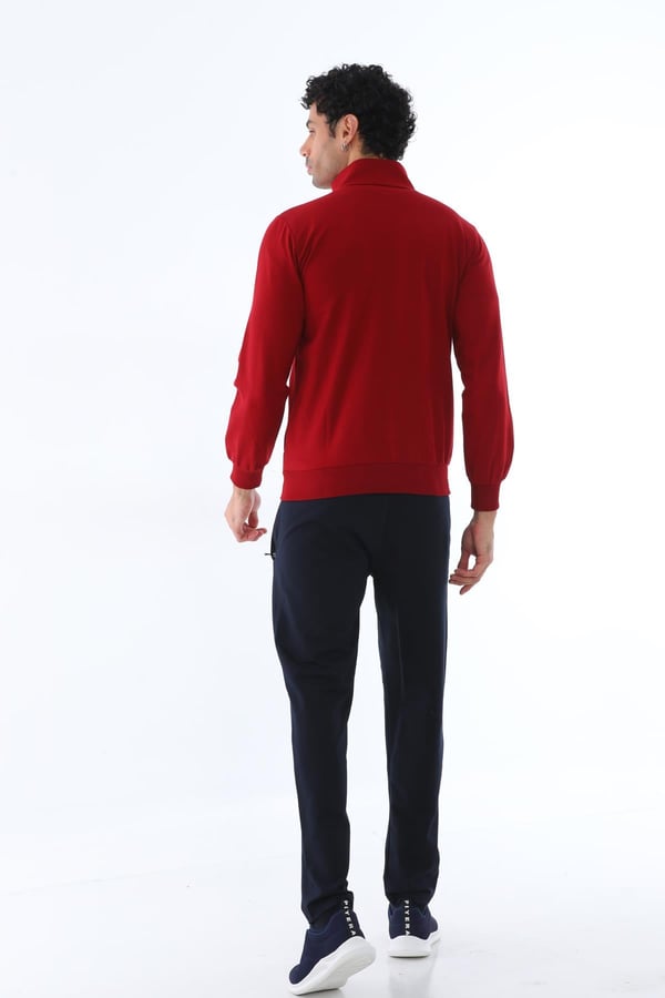 Erkek Dalgıç Kumaş Slim Fit Dar Paça Eşofman Takımı