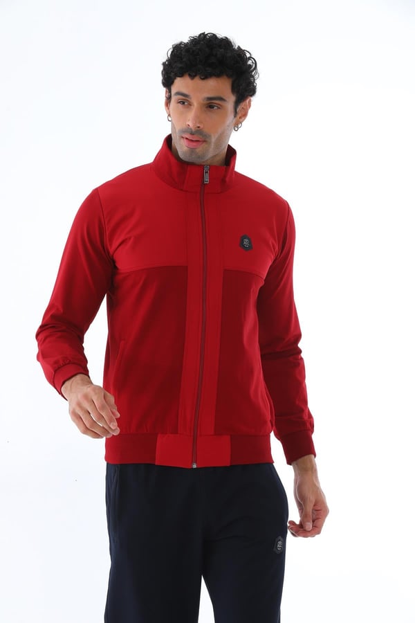 Erkek Dalgıç Kumaş Slim Fit Dar Paça Eşofman Takımı