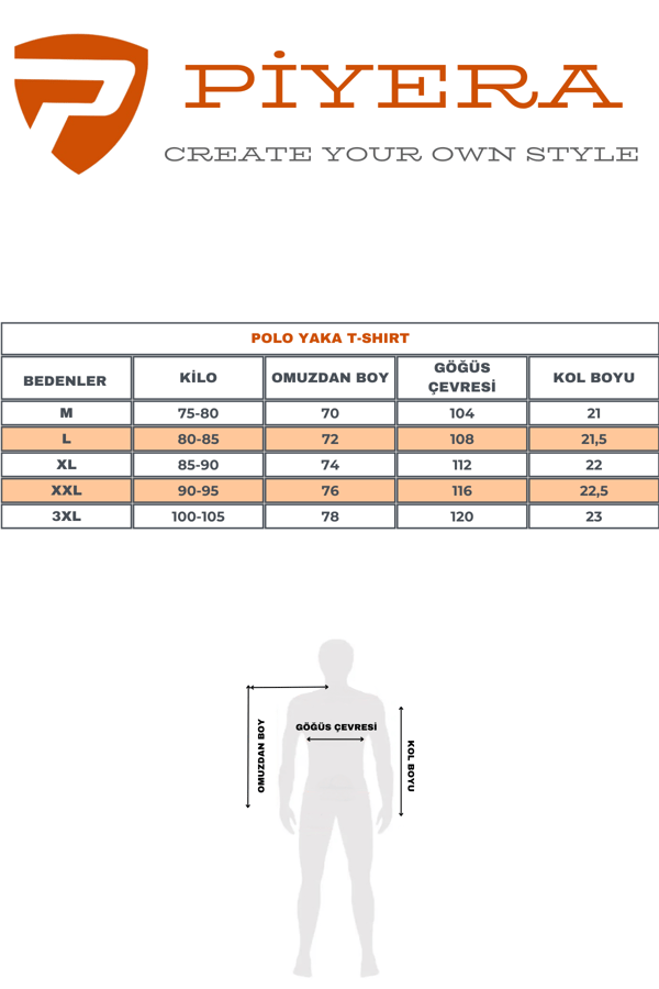 Erkek Pembe Amerikan Pike Kumaş Puantiye Model Polo Yaka Kısa Kol T-Shirt - 13