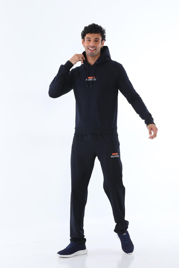 Erkek Sweat Kapüşonlu Eşofman Takımı