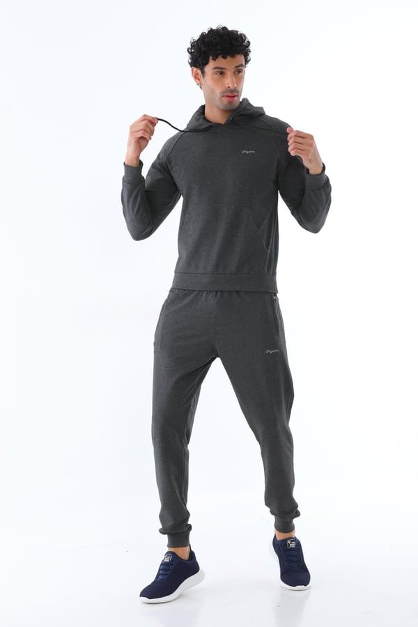 Erkek Sweat Kapüşonlu Eşofman Takımı