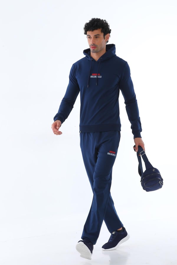 Erkek Sweat Kapüşonlu Eşofman Takımı