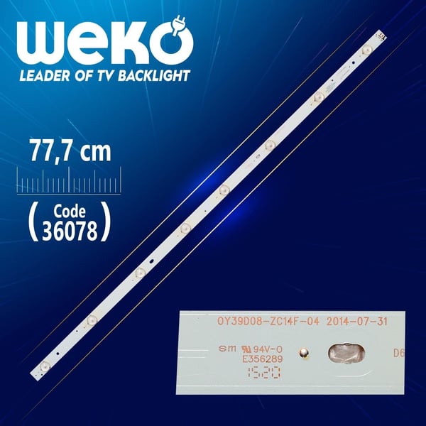 0Y39D08-ZC14F-04 303WY390033  8 LEDLİ 77.7 CM